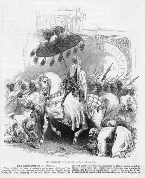 Framed Print : King of Morocco Rides Framed Print : King of Morocco Rides