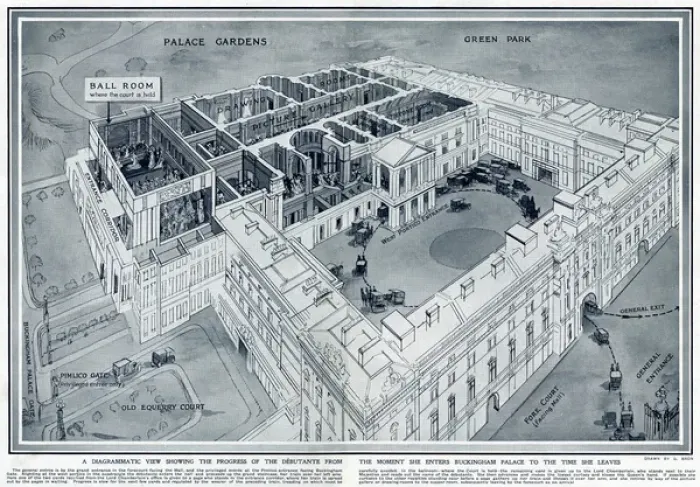 Framed Print : Kings Fifth Court at Buckingham Palace, London Framed Print : Kings Fifth Court at Buckingham Palace, London
