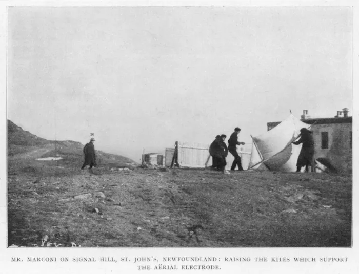 Framed Print : Kite Aerial  /  Marconi