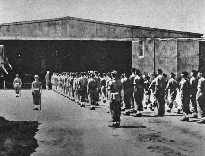 Framed Print : Kluang court martial 1946
