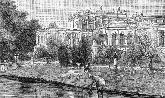 Framed Print : Kolkata - The Belvedere - Residence of Governor of Bengal