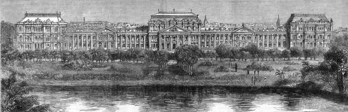 Framed Print : Kolkata - Government Offices - Dalhousie Square