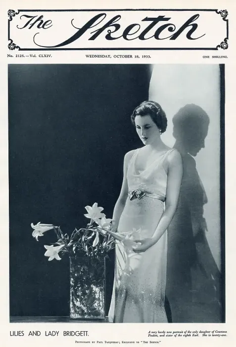 Framed Print : Lady Bridgett Poulett (1912 - 1975), daughter of the 7th Earl Poulett and his wife, the former actress Sylvia Storey Framed Print : Lady Bridgett Poulett (1912 - 1975), daughter of the 7th Earl Poulett and his wife, the former actress Sylvia Storey