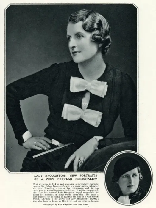 Framed Print : Lady Broughton 1934 Framed Print : Lady Broughton 1934