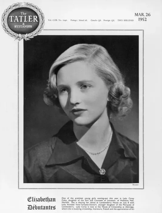 Framed Print : Lady Carey Coke