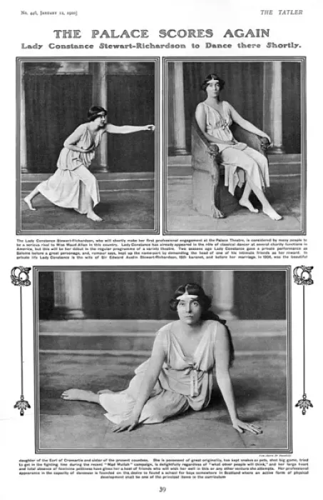 Framed Print : Lady Constance Stewart-Richardson