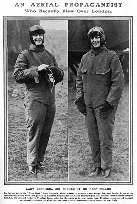 Framed Print : Lady Drogheda - An Aerial Propagandist Framed Print : Lady Drogheda - An Aerial Propagandist