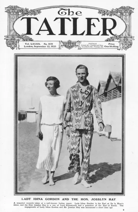 Framed Print : Lady Idina Gordon and the Hon Josslyn Hay Framed Print : Lady Idina Gordon and the Hon Josslyn Hay