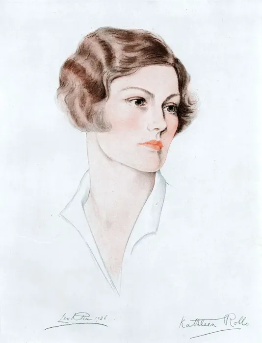 Framed Print : Lady Kathleen Rollo