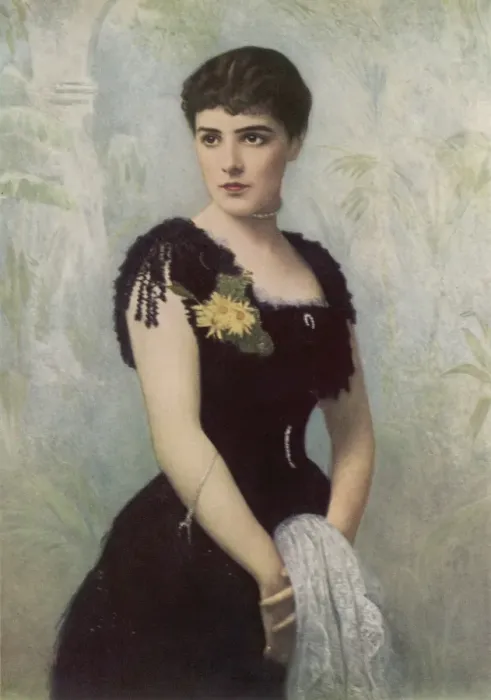 Framed Print : Lady Randolph Spencer-Churchill Framed Print : Lady Randolph Spencer-Churchill
