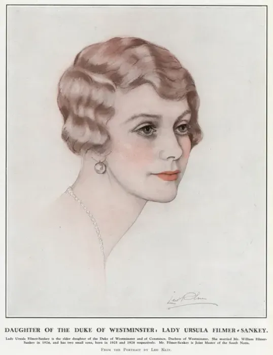 Framed Print : Lady Ursula Filmer-Sankey Framed Print : Lady Ursula Filmer-Sankey