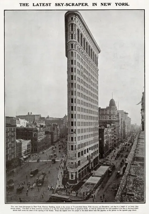 Framed Print : The latest and tallest sky-scraper at the time in New York Framed Print : The latest and tallest sky-scraper at the time in New York