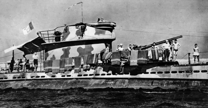 Framed Print : Laundry on an Italian Submarine; Second World War, 1943 Framed Print : Laundry on an Italian Submarine; Second World War, 1943