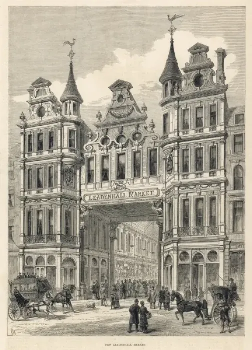 Framed Print : Leadenhall Market, London Framed Print : Leadenhall Market, London