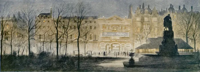 Framed Print : Leicester Square Looking Towards the Empire Theatre Framed Print : Leicester Square Looking Towards the Empire Theatre