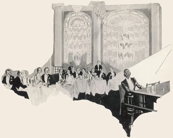 Framed Print : Leslie Hutchinson at the piano at the Carlton Framed Print : Leslie Hutchinson at the piano at the Carlton