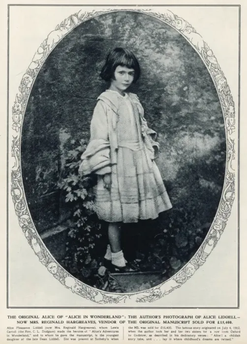Framed Print : Lewis Carrolls photograph of Alice, c. 1862 Framed Print : Lewis Carrolls photograph of Alice, c. 1862