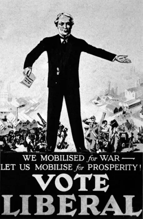 Framed Print : Liberal Party Poster, We Mobilised for War - Let us Mobilis Framed Print : Liberal Party Poster, We Mobilised for War - Let us Mobilis