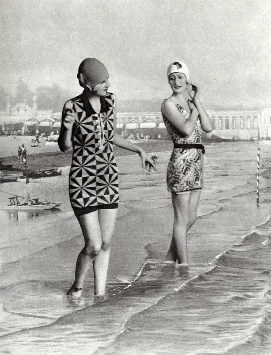Framed Print : Lido fashions for sunning and swimming Framed Print : Lido fashions for sunning and swimming