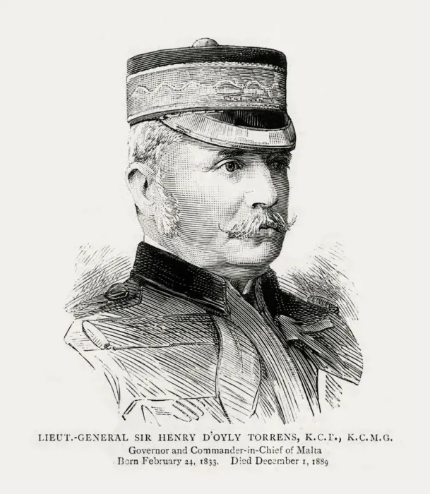 Framed Print : Lieutenant General Sir Henry D Oyley Torrens - Governor and Commander-in-Chief of Malta Framed Print : Lieutenant General Sir Henry D Oyley Torrens - Governor and Commander-in-Chief of Malta