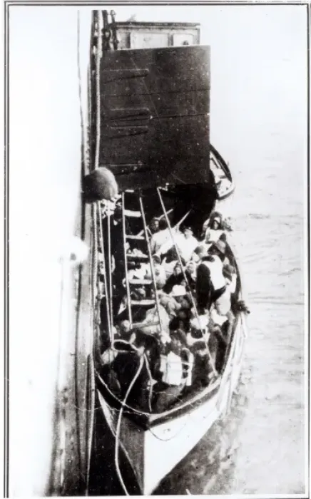 Framed Print : Lifeboat from the Titanic