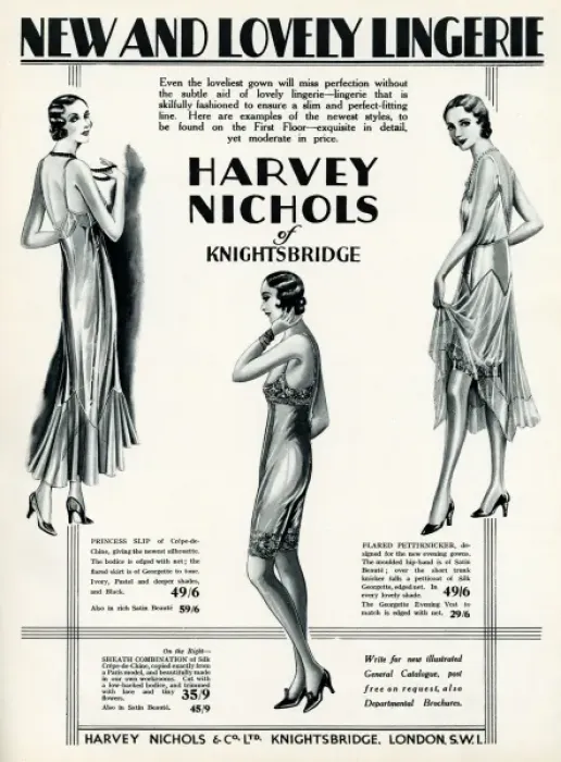 Framed Print : Lingerie in Harvey Nichols Framed Print : Lingerie in Harvey Nichols