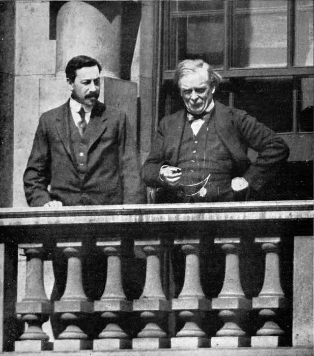 Framed Print : Lloyd George and Herbert Samuel Framed Print : Lloyd George and Herbert Samuel