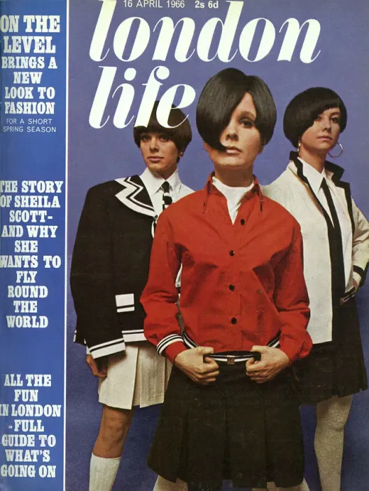 Framed Print : London Life cover - On the Level - 1960s fashions Framed Print : London Life cover - On the Level - 1960s fashions