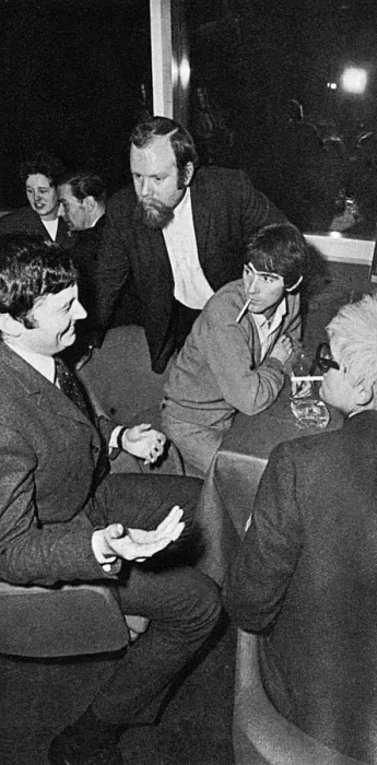 Framed Print : London Life party in the GPO Tower 1966