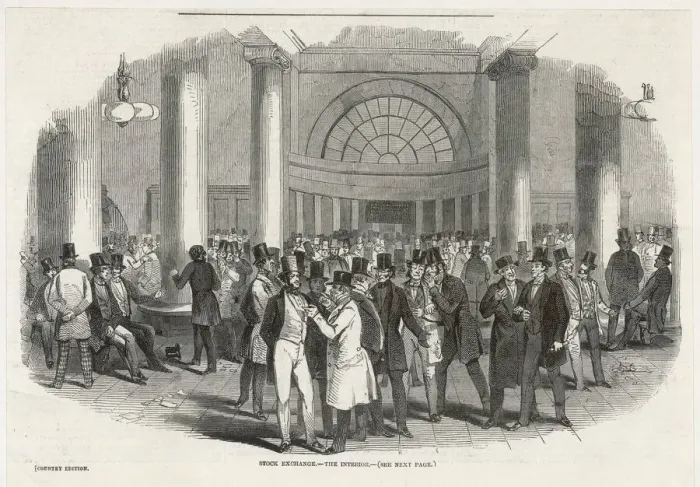 Framed Print : London Stock Exchange