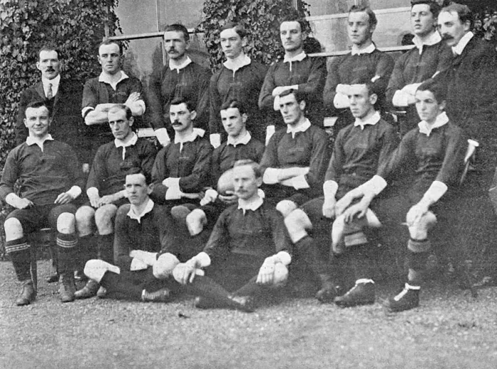Framed Print : London Welsh rugby team, 1902