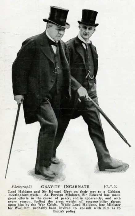 Framed Print : Lord Haldane and Sir Edward Grey