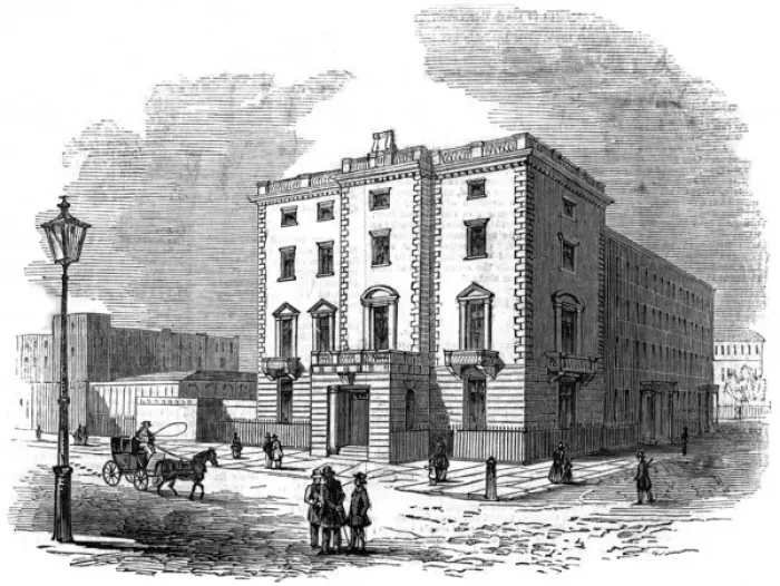 Framed Print : Lord John Russells Hse