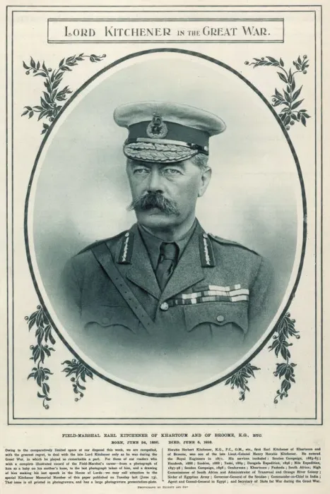 Framed Print : Lord Kitchener in the Great War Framed Print : Lord Kitchener in the Great War