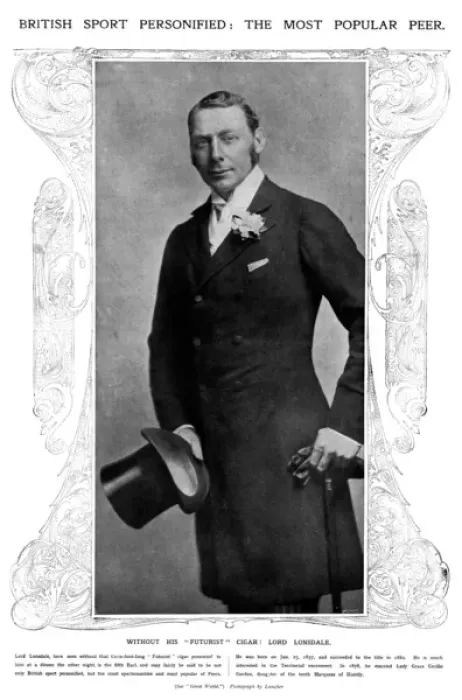 Framed Print : Lord Lonsdale Framed Print : Lord Lonsdale