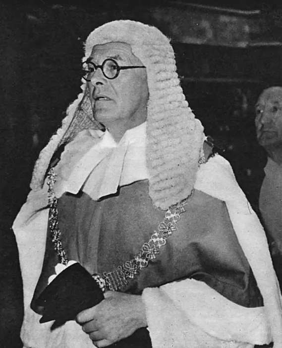 Framed Print : Lord Parker of Waddington (1900 - 1972)