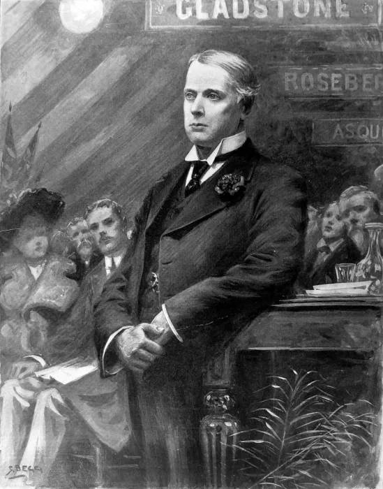 Framed Print : Lord Roseberys Speech to the Liberal Party, 1901 Framed Print : Lord Roseberys Speech to the Liberal Party, 1901