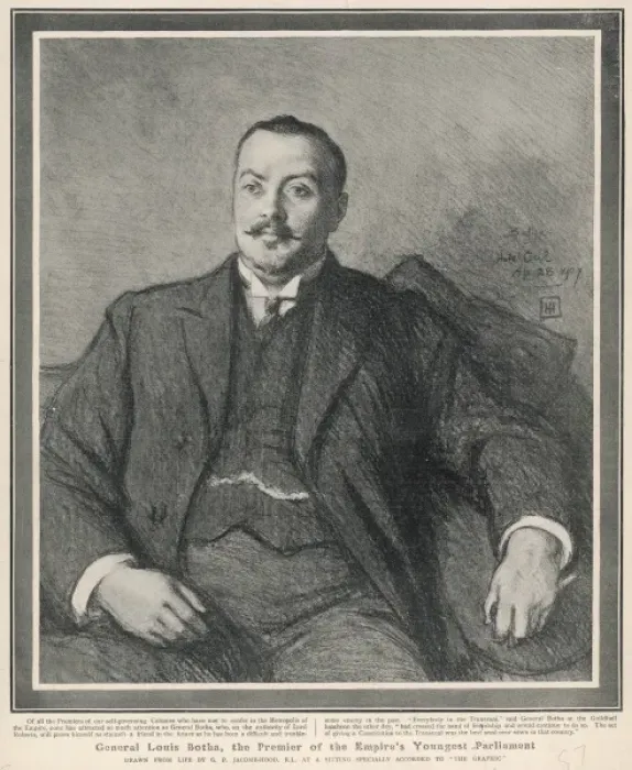 Framed Print : Louis Botha / Jacomb-Hood Framed Print : Louis Botha / Jacomb-Hood