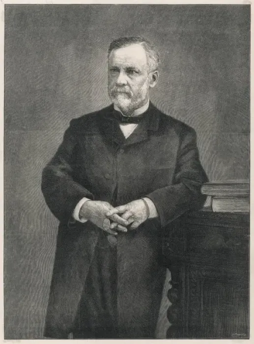 Framed Print : Louis Pasteur / Iln 1895 Framed Print : Louis Pasteur / Iln 1895