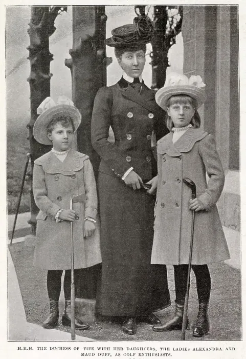 Framed Print : Louise, Princess Royal and Duchess of Fife (1867 - 1931) and her daughters, Princess Alexandra, 2nd Duchess of Fife (1891 - 1959) and Princess Maud, Countess of Southesk (1893 - 1945) Framed Print : Louise, Princess Royal and Duchess of Fife (1867 - 1931) and her daughters, Princess Alexandra, 2nd Duchess of Fife (1891 - 1959) and Princess Maud, Countess of Southesk (1893 - 1945)