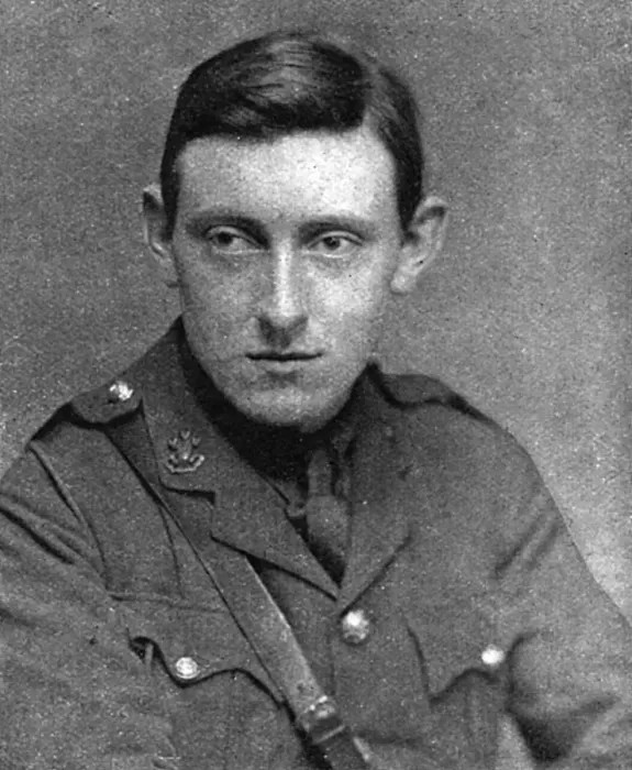 Framed Print : Lt. R. Gerard Garvin, South Lancashire Regiment, WW1