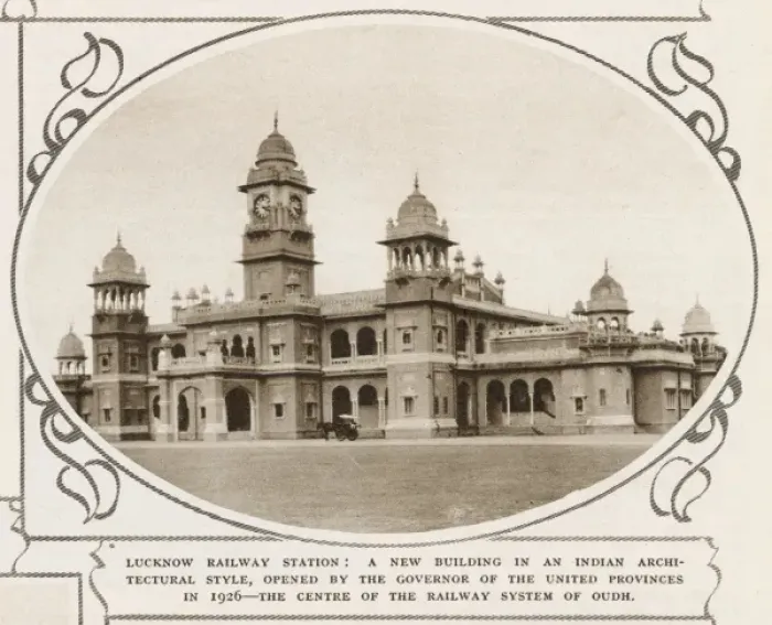 Framed Print : Lucknow Railway Station, India Framed Print : Lucknow Railway Station, India
