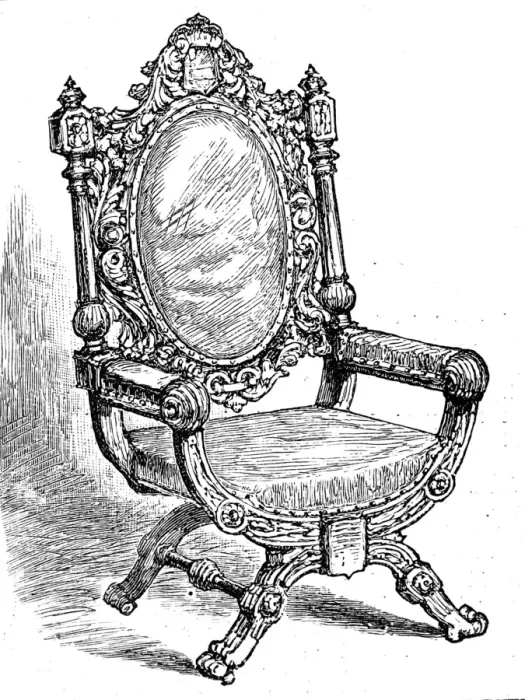 Framed Print : The Lutine Chair, Lloyds of London, 1886 Framed Print : The Lutine Chair, Lloyds of London, 1886
