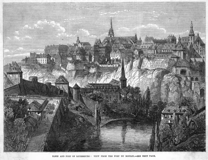 Framed Print : LUXEMBOURG Framed Print : LUXEMBOURG
