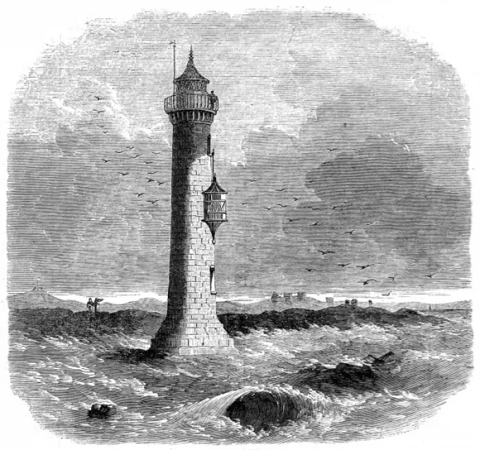 Framed Print : Lytham Lighthouse, Lancashire, 1863 Framed Print : Lytham Lighthouse, Lancashire, 1863