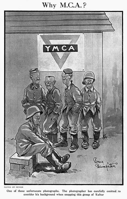 Framed Print : Why M. C. A. ? by Bruce Bairnsfather Framed Print : Why M. C. A. ? by Bruce Bairnsfather