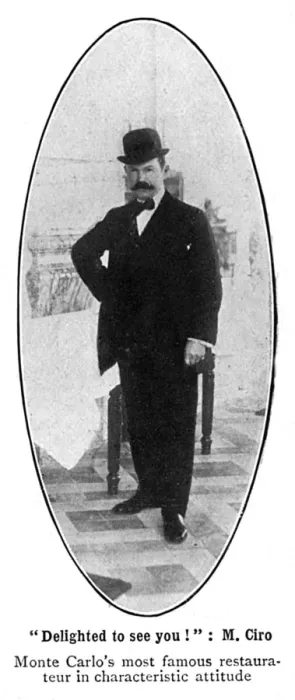 Framed Print : M. Ciro, Italian born Egyptian founder of Ciros restaurant in Monte Carlo Framed Print : M. Ciro, Italian born Egyptian founder of Ciros restaurant in Monte Carlo