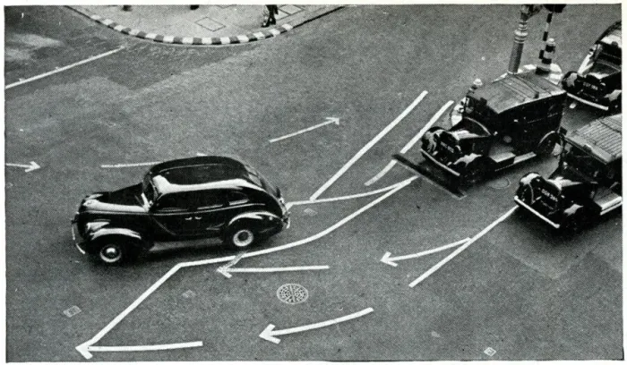 Framed Print : Machine painting road lines, September 1939 Framed Print : Machine painting road lines, September 1939