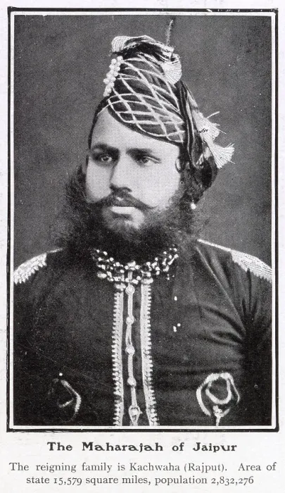 Framed Print : Maharajadhiraja Sawai Madho Singh II (1862 - 1922), Maharajadhiraja of Jaipur from 1880 until 1922. Date: 1903 Framed Print : Maharajadhiraja Sawai Madho Singh II (1862 - 1922), Maharajadhiraja of Jaipur from 1880 until 1922. Date: 1903