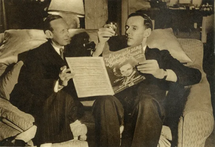Framed Print : Manning Sherwin and Eric Maschwitz, 1940